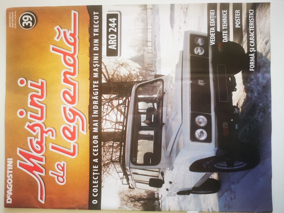 Revista Masini de legenda ARO Olcit LADA Dacia Solenza  Oltena