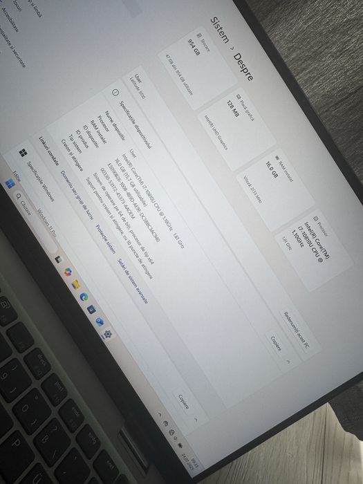 Dell latitude 9510 i7 generatie 10  cu touchsreen