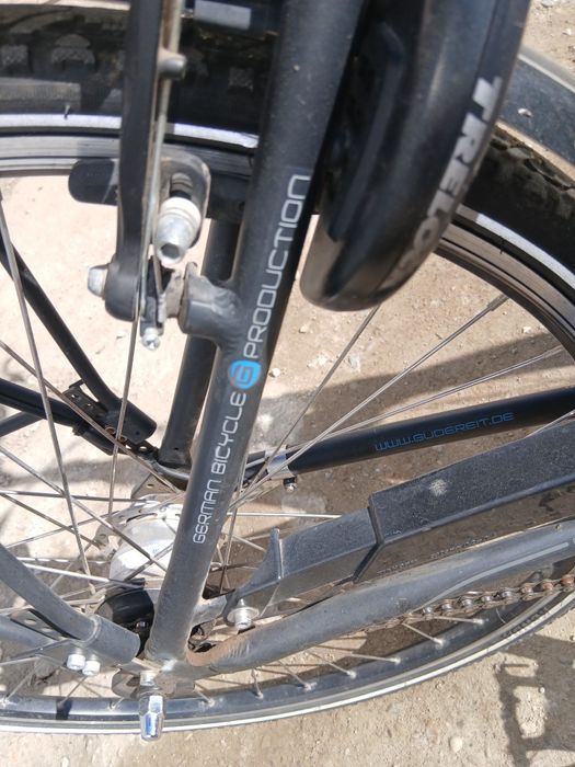 Bicicletă cu viteze în butuc