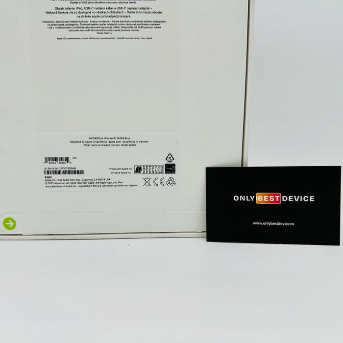  iPad 10th Generation Blue Wi-Fi 256GB