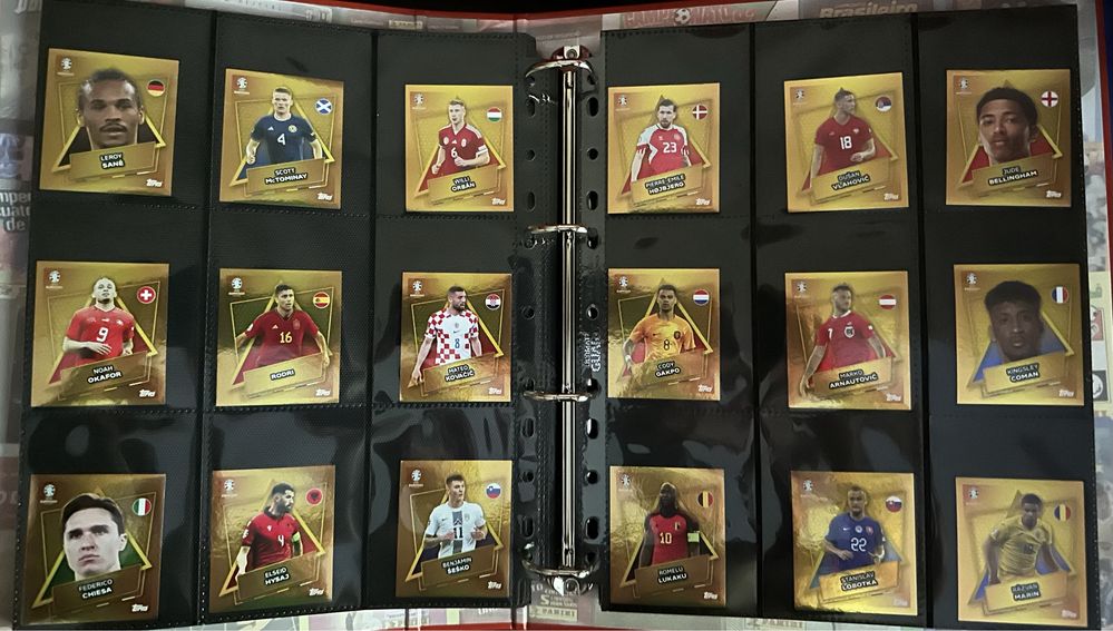 Topps Euro 2024 Sp Gold Nu Panini Set Complet Fara Semnatura Bucuresti 