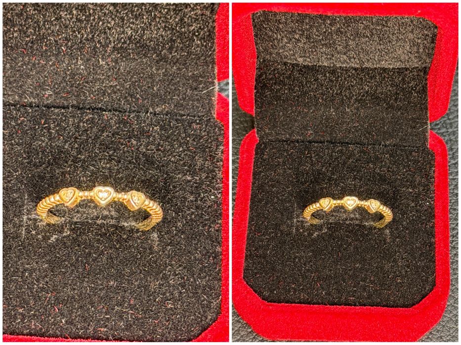 Златен пръстен халка ЧИСТО НОВ Gold halka prasten