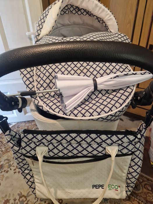 Бебешка/детска количка 3 в 1 Verdi Pepe Eco Plus Limited