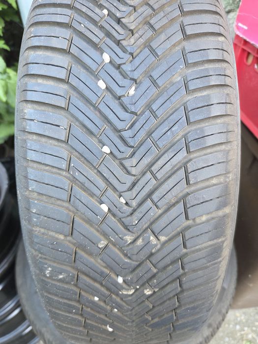 Roti jante otel VW+4anvelope CONTINENTAL  205/60/16