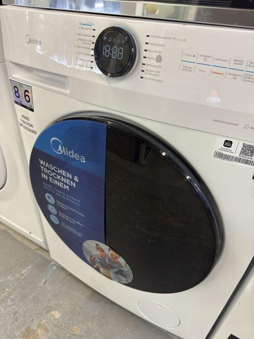 Masina de spalat cu uscator Midea MF200D86WB