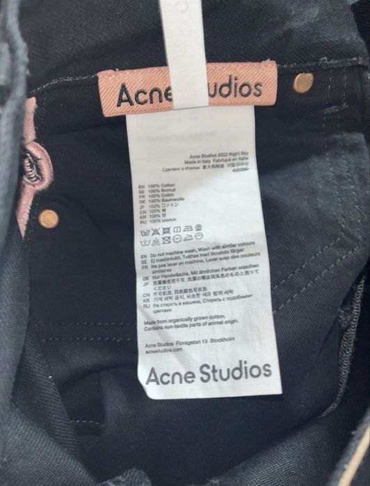 Acne Studios широкие джинсы оригинал