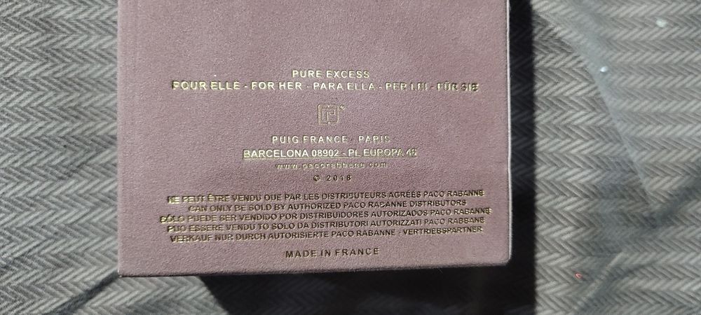 Parfum pscco rabanne