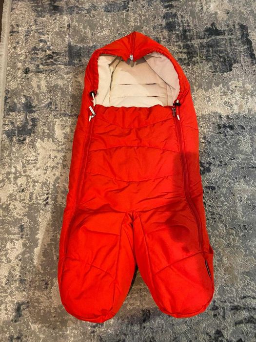 Footmuff original Stokke Xplory – culoare rosie