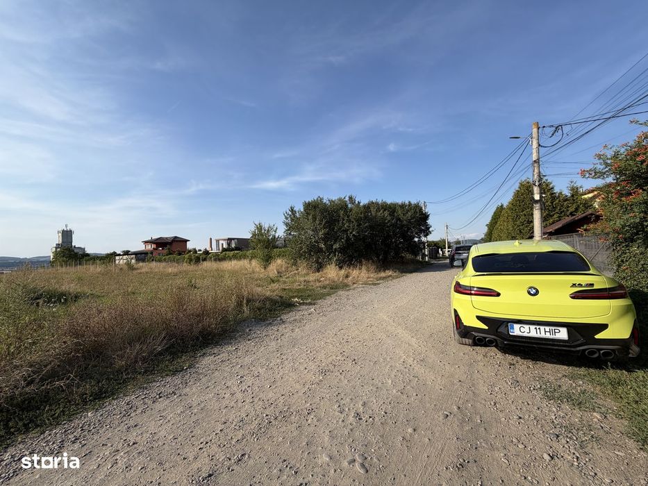 Teren de vanzare in Sangeorgiu de Mures, panorama , cu proiect de casa
