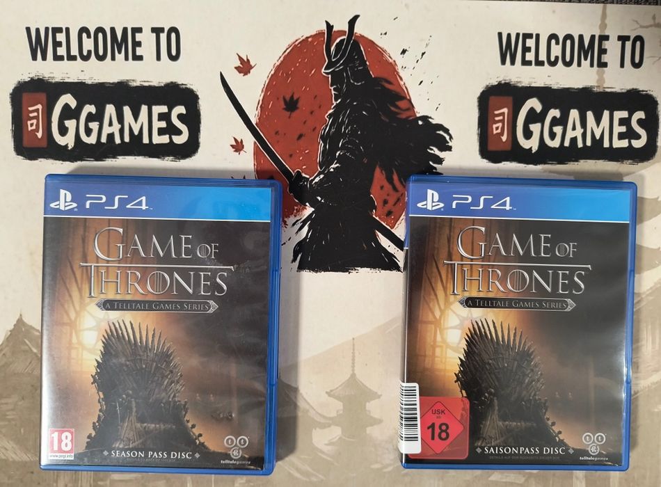 Game Of Thrones A Telltale series PS4