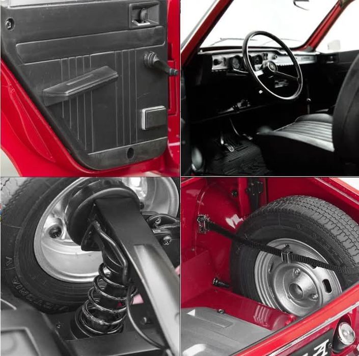 Macheta Dacia 1300 scara 1:8, colectia completă