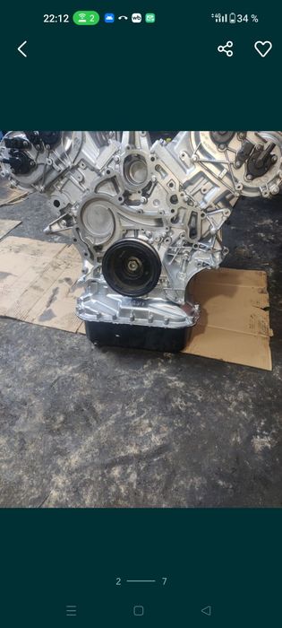 Двигатель м272 3,5 загильзован