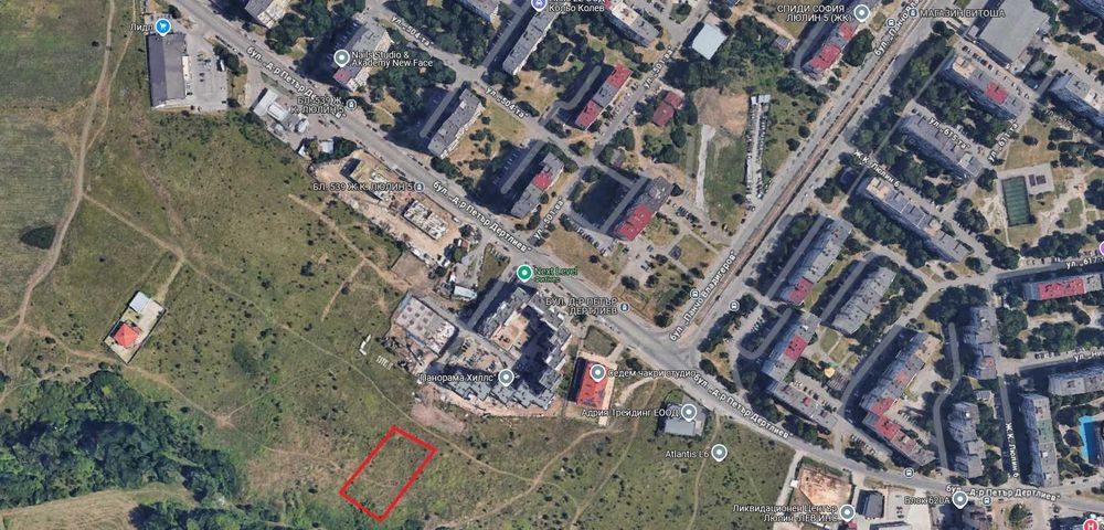 Продава се Парцел в София, Люлин 5 - 2301 кв.м за 86 €/кв.м - Снимка #1
