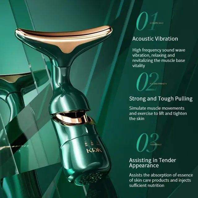 Массажер для лица омолаживает мышцы лица