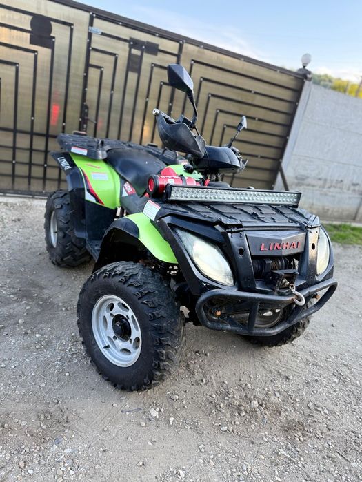 Atv linhai worker / aniversary 300cc tractiune 4*4 inmatriculat