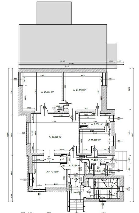 Spatiu comercial / birouri de 140 mp la parter – Ultracentral, Sibiu