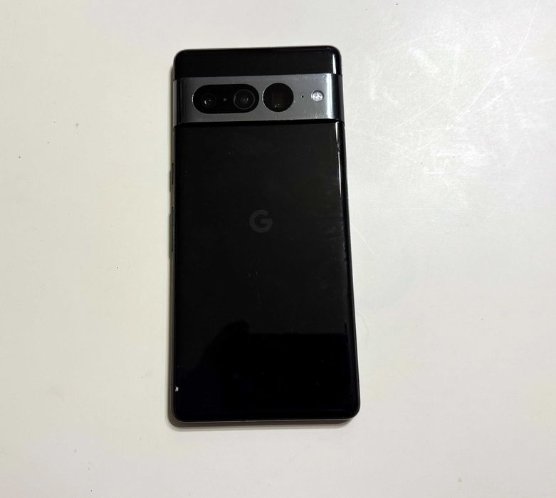 Google Pixel 7 Pro 128GB Obsidian, stare foarte bună de funcționare