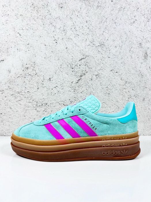 Adidas Gazelle Bold Turqoise Pink