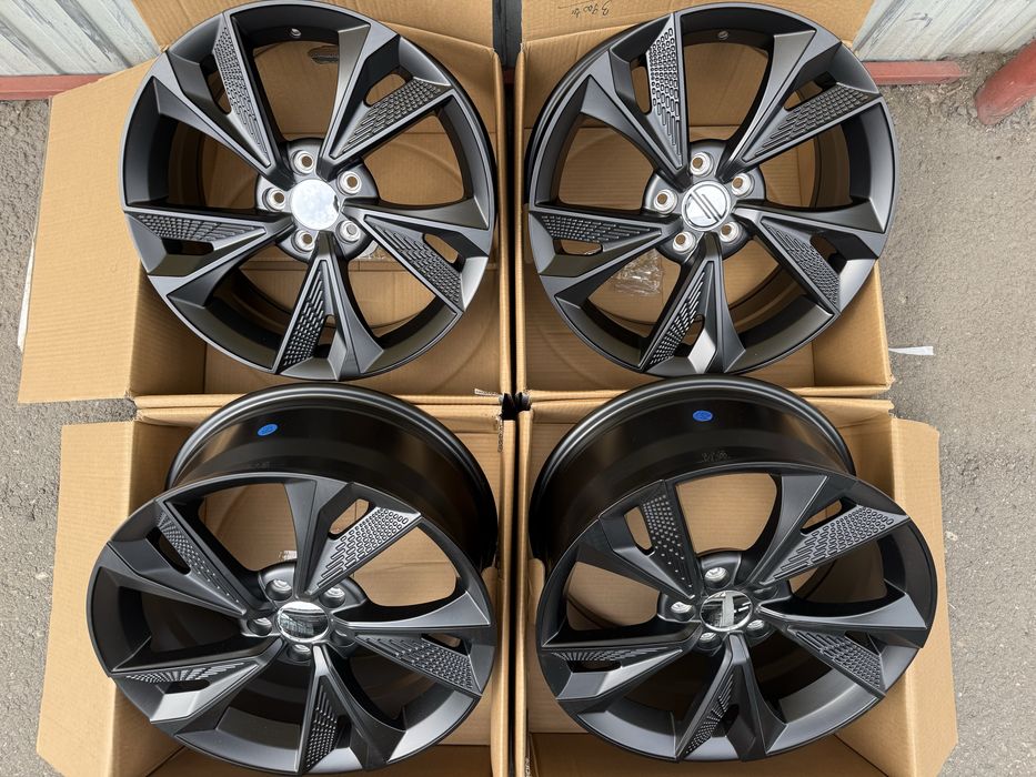 Jante aliaj noi full black AUDI RS Q2 Q3 A3 A4 A6 - 5x112 R18
