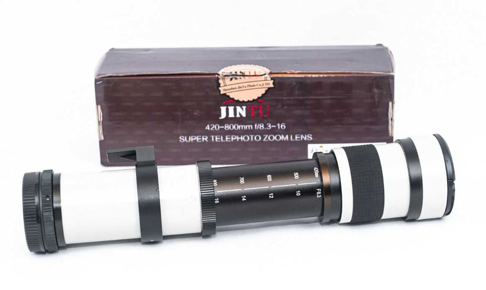 JinTu 420-800mm f8.3-16 - pentru montura Canon EF - MANUAL