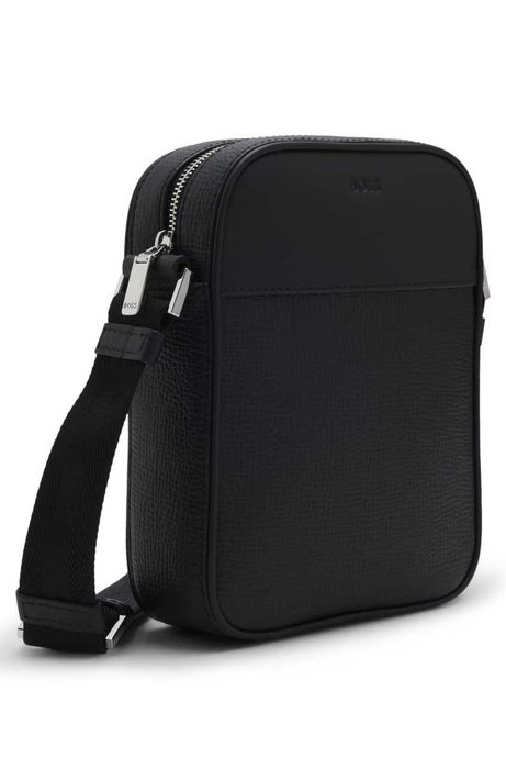 BOSS мужская кожаная сумка-репортёр