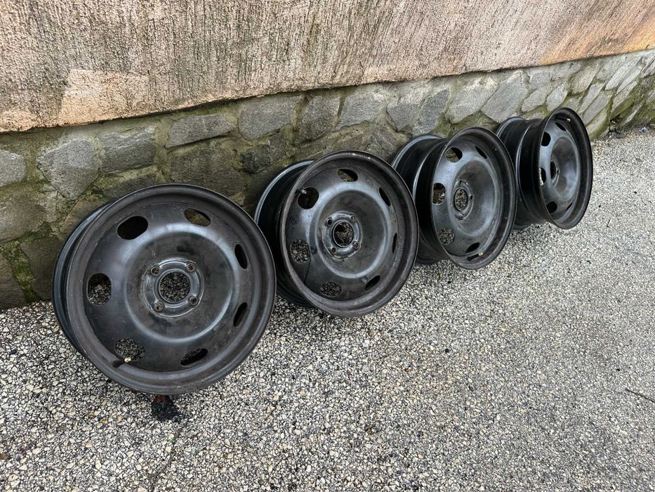 4бр. железни джанти 16" 4х108 - Citroen, Peugeot с тасове