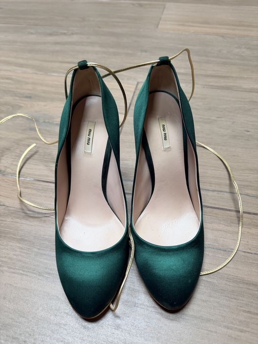 Miu Miu оригинални дамски обувки на ток