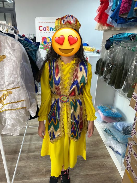 Платье узбекское на девочку 12 лет