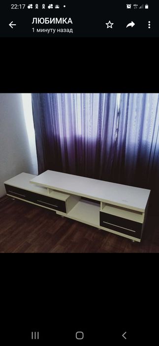 Полка напольная под телевизор