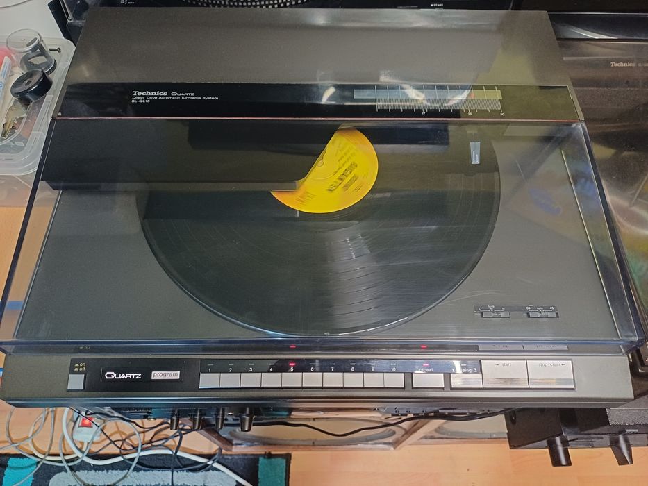 Technics SL QL15 Quartz Program pick_up direct drive tangential