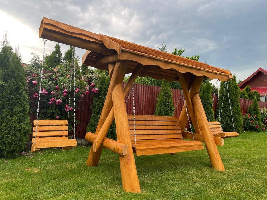 Balansoar din lemn de brad