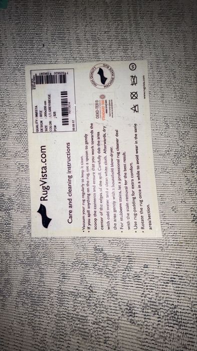 Covor 200/290 rugvista