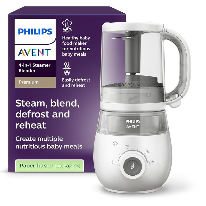 Комбиниран уред за готвене Philips Avent 4 в 1 за здравословна бебешка храна