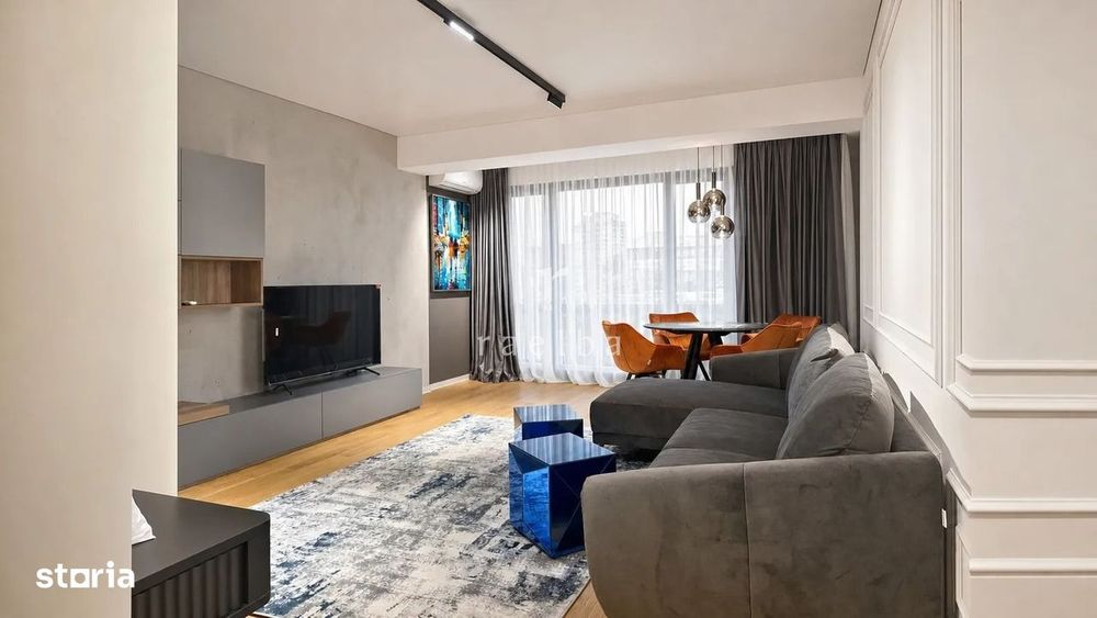 Apartament 2 camere în Yacht Kid, 53 mp, balcon 13,3 mp, Pipera