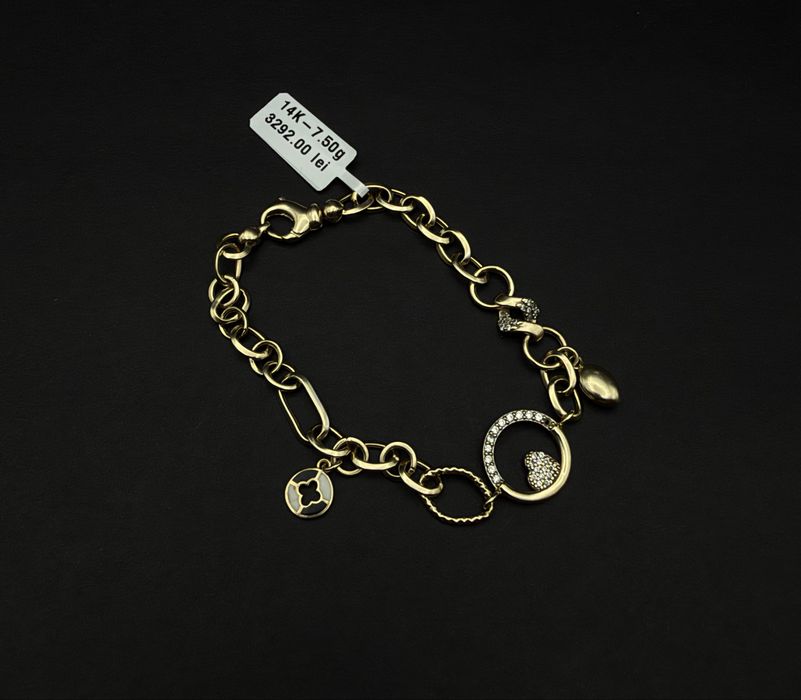 Bijuteria Royal bratara aur 14k 7.50 gr