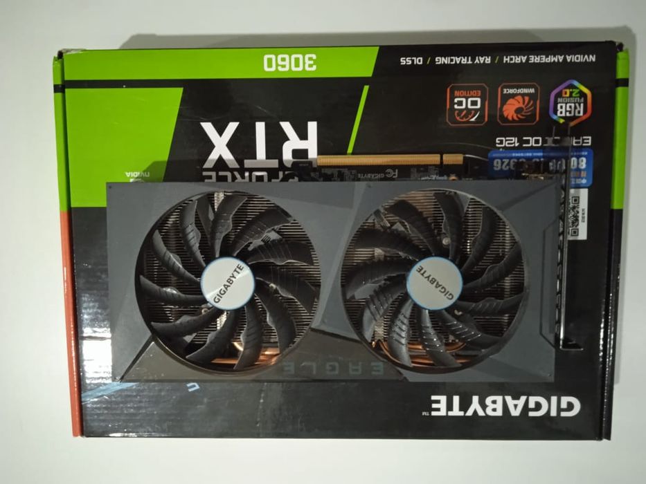 Продам видеокарту ртх 3060 12гб