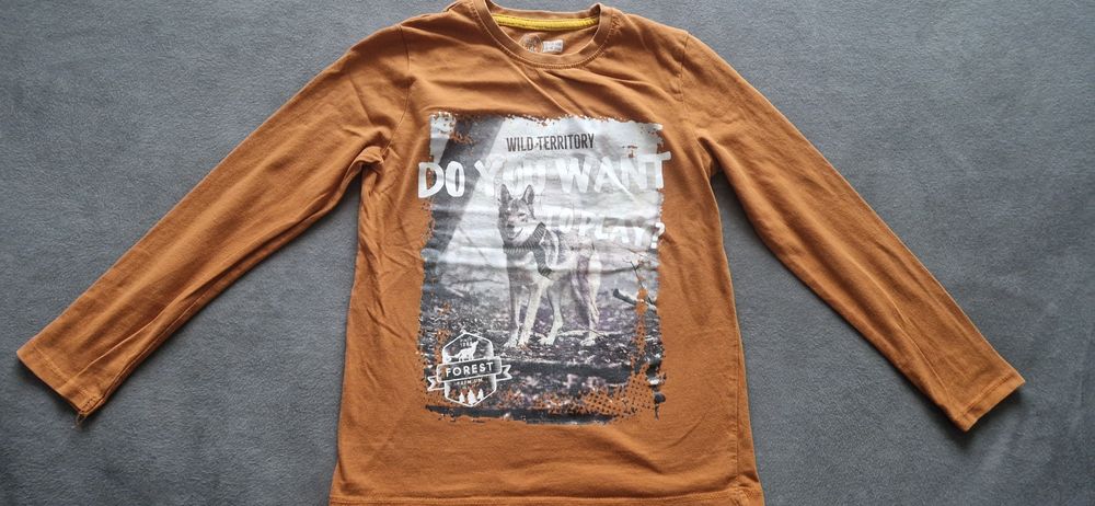 7-8г 128см Дънки, долница, блуза, риза, без следи от употреба