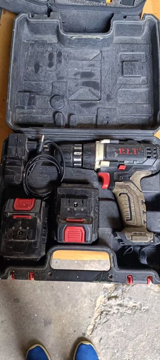 Шруповёрт 2 шт P.I.T 24v MAX и 18v лазерный уровень 4d 16 линия