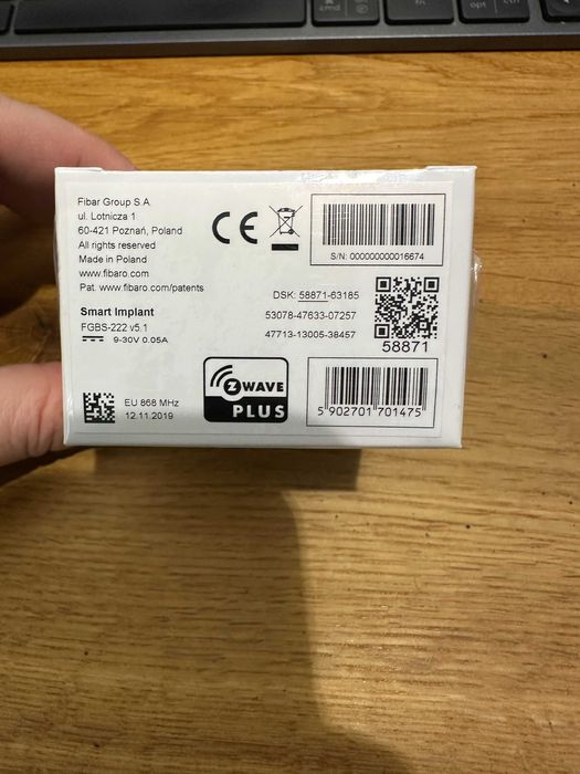 Fibaro Smart Implant FGBS-222