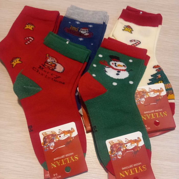 Новогодние носки