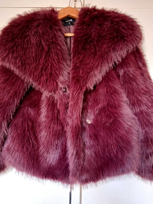 Дамско палто Бордо