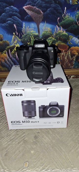 Фотоаппарат Canon eos m50 mark ii ef-m18-150