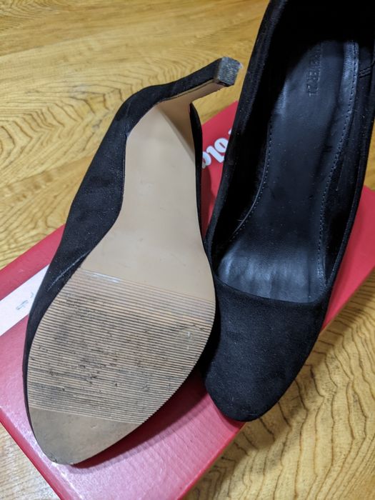 Туфли замшевые,  р.39