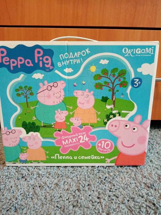 Детские пазлы "Свинка пеппа"