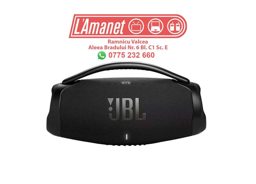 Boxa Portabila JBL BoomBox 3 WiFi 180W Stare Buna FullBox