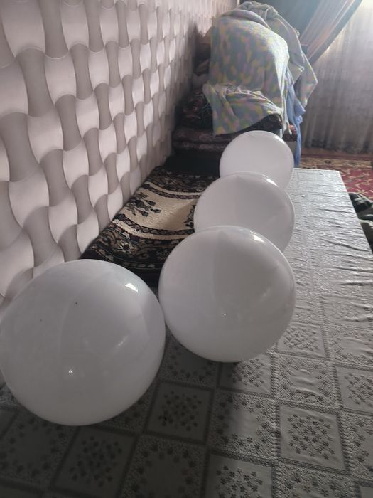 Shisha plafon  / Svetilnik sotiladi. Продается стеклянный плафон 4 шт.