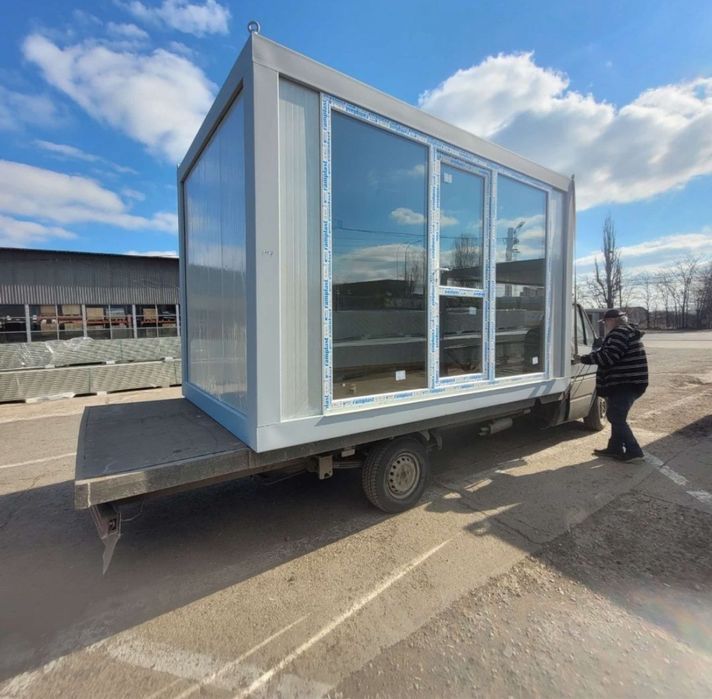 Container birou modular 6x2.40m standard