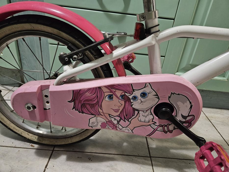 Bicicletă Decathlon Btwin Doctor girl 500 16'' fete 105 - 120 cm