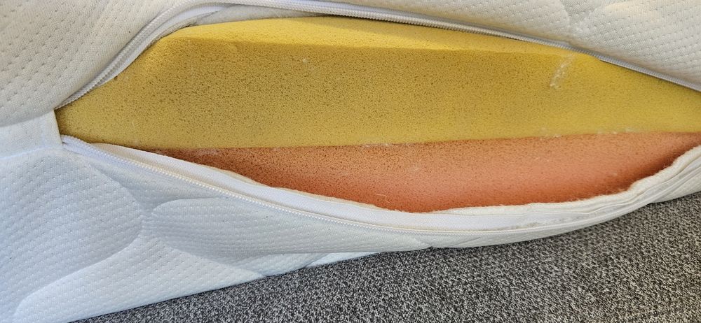 Saltea Eurofoam CoolMax Memory Foam 5 cm