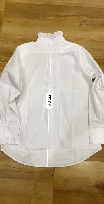 Шикарная белая рубашка